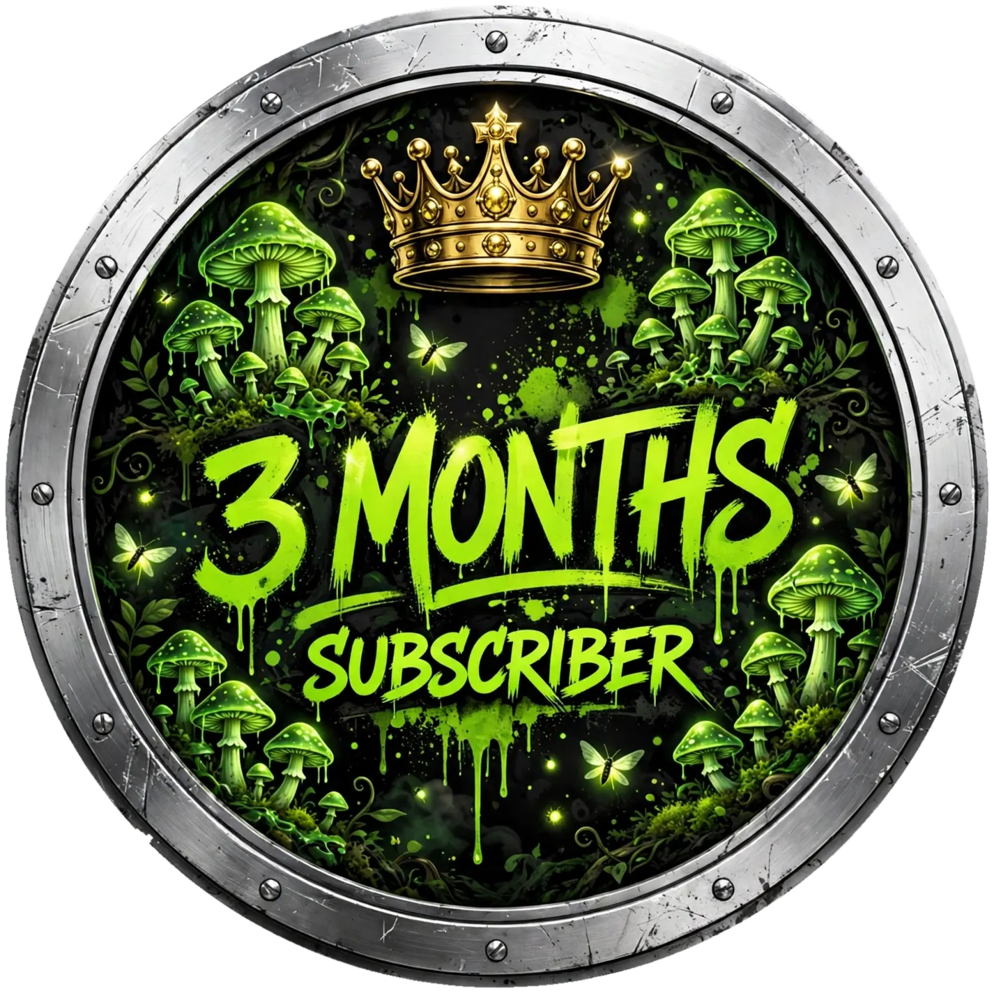 3 month subscriber badge