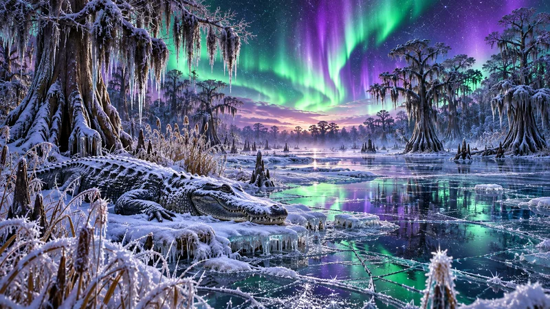 Frozen Bog