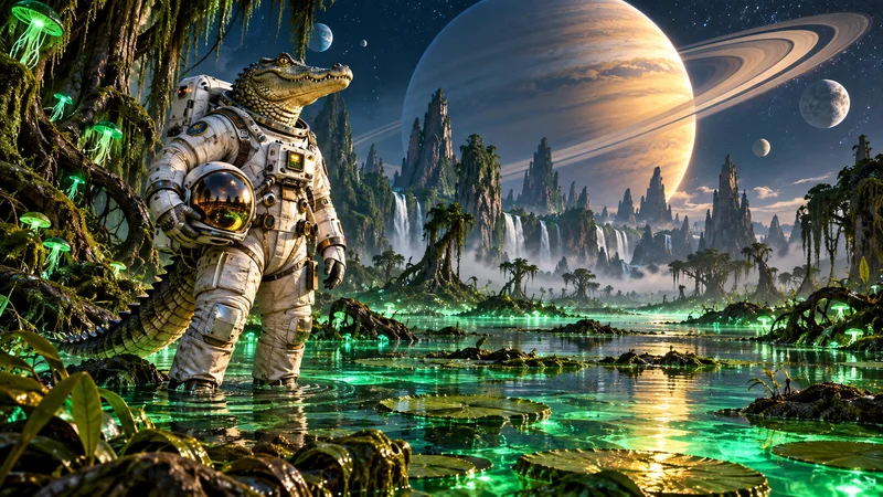 Gator Astronaut